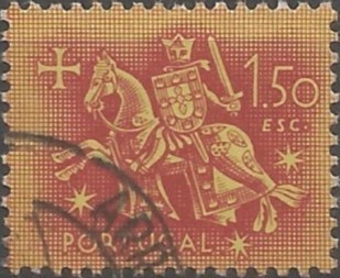 desenhista de selos postais: selo de autoridade do rei Dinis