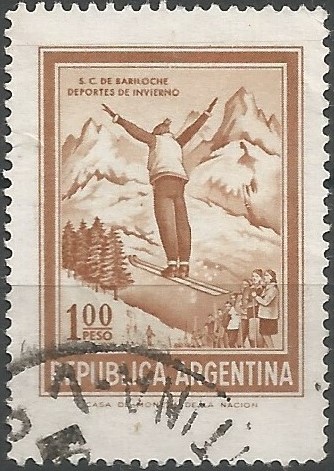 San Carlos de Bariloche: ski jumper