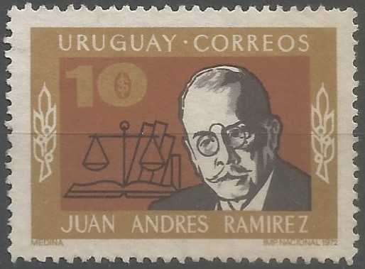 journalist, jurist: president of the senate of Uruguay in 1932 (Partido Nacional)