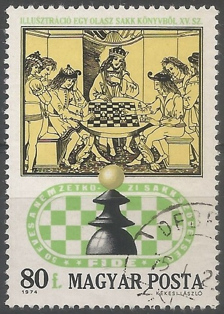 50th anniversary of the International Chess Federation 