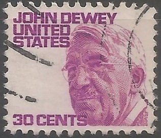 postage stamp engraver: prominent Americans (tagged): John Dewey
