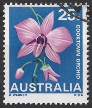floral emblems of Australia (definitive issue): Cooktown orchid (design)