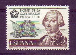 bicentenario de la constitución de los Estados Unidos de América (1776): Bernardo de Gálvez